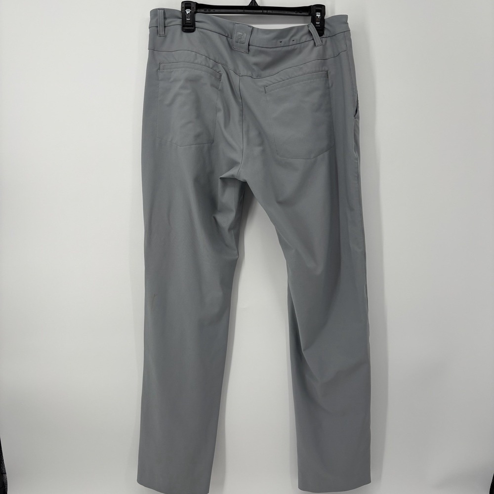 Footjoy Golf Pants Gray‎ Mens Size 36x32 Athletic Stretch Performance